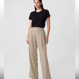 Gap linen blend easy trouser